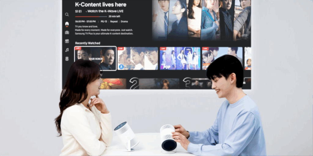 CES 2026 Highlights Samsung Freestyle Plus Mini Beamer