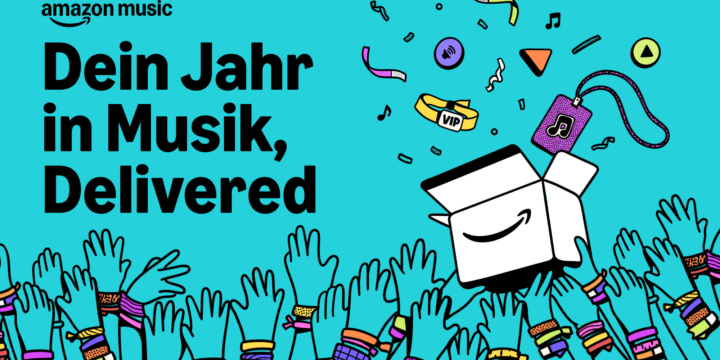 Amazon Music präsentiert deinen persönlichen Jahresrückblick 2025.