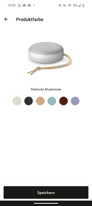 Bang & Olufsen Beosound A1 (3. Gen.) – Screenshot