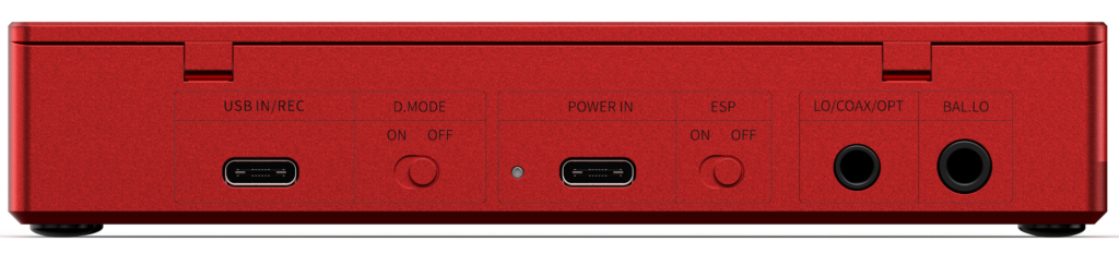 Die Schnittstellen des FiiO DM15 R2R.