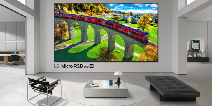 LG hat seinen ersten TV mit RGB Mini LED vorgestellt - man nennt ihn Micro RGB evo.