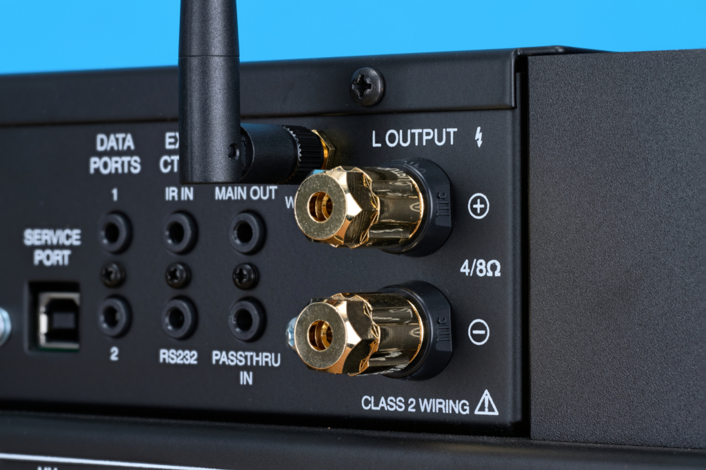 McIntosh MSA5500 Polklemmen Detail