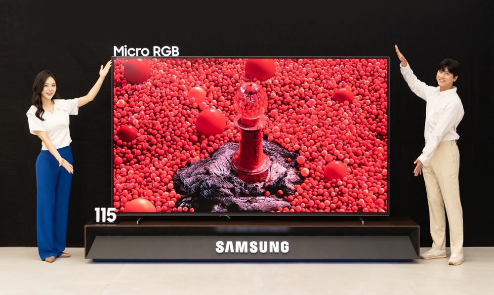 Samsung hat schon auf der IFA 2025 einen Micro-RGB-TV präsentiert.