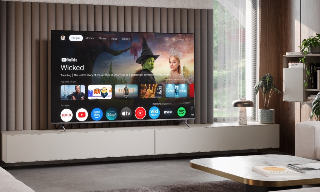 Google TV auf Sharp TV JP7000-Serie