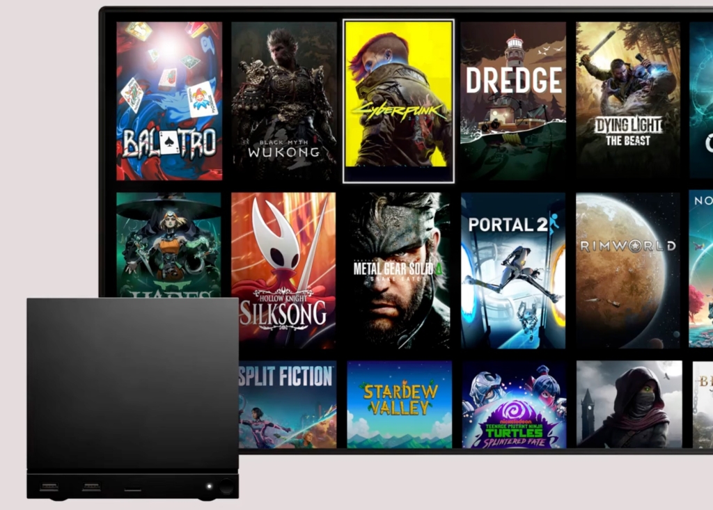 Die Steam Machine muss auf HDMI 2.1 leider verzichten.