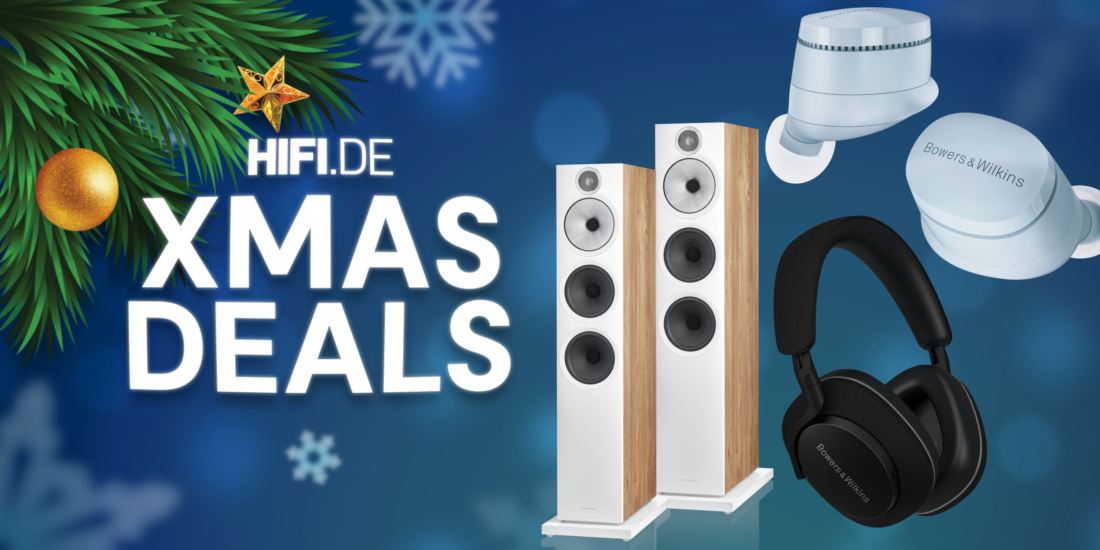 Bowers & Wilkins zu Weihnachten: 8 Top-Deals auf Lautsprecher, Kopfhörer & Co.