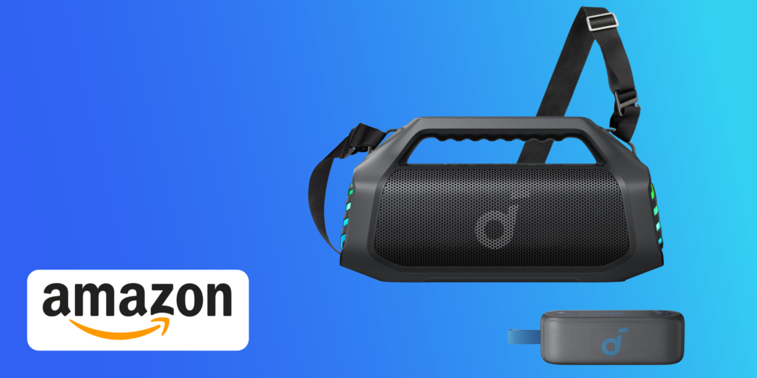 Bundle-Aktion: Sichere dir 40 Prozent Rabatt und zwei Soundcore-Boxen