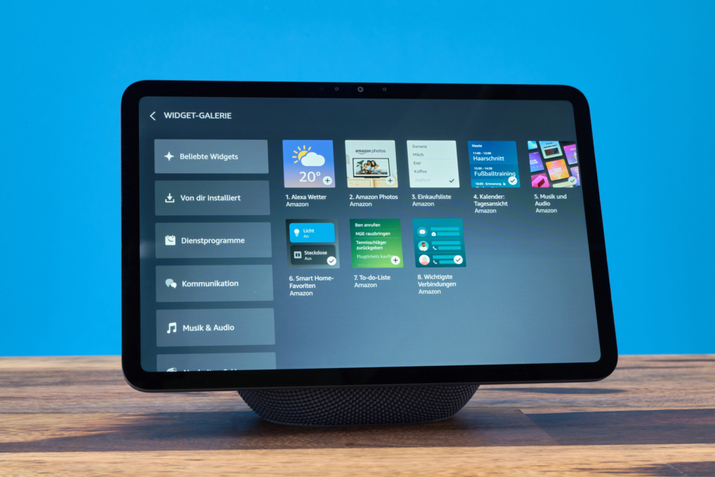 Amazon Echo Show 11 im Test – Widgets