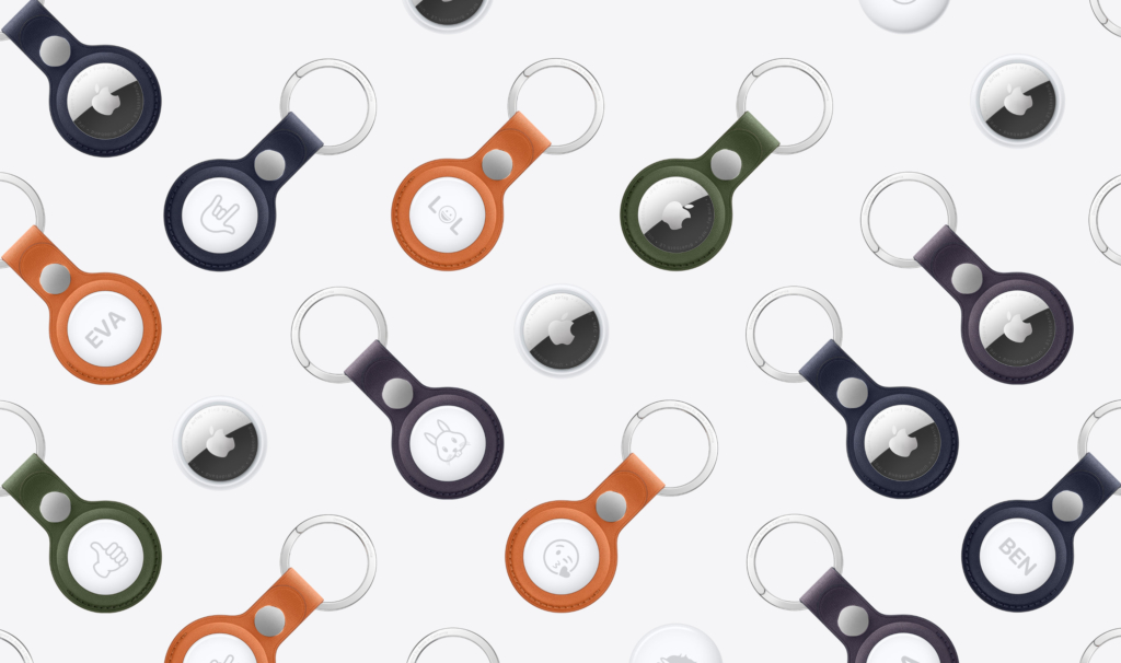 Apple kommender KI-Pin soll ungefähr so groß wie ein AirTag werden.