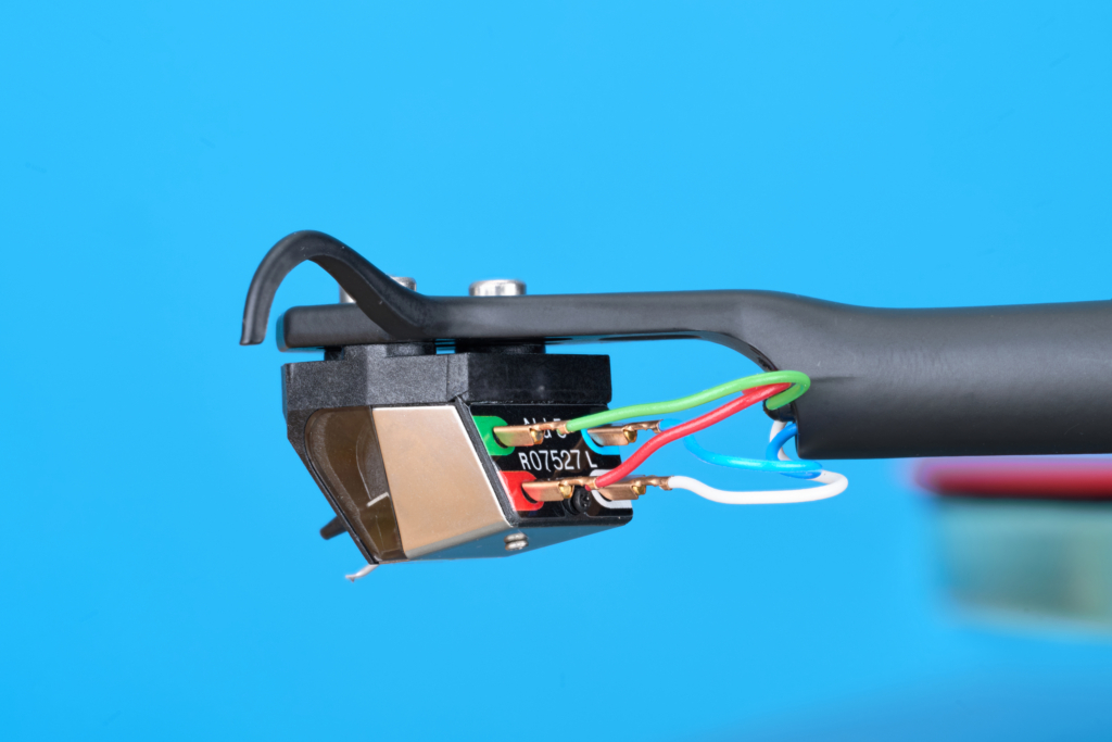 Rega Planar 3 RS – Tonabnehmer Detailaufnahme