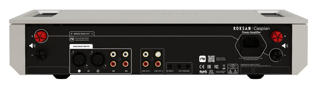 Roksan Caspian 4G Power Amplifier Rückseite