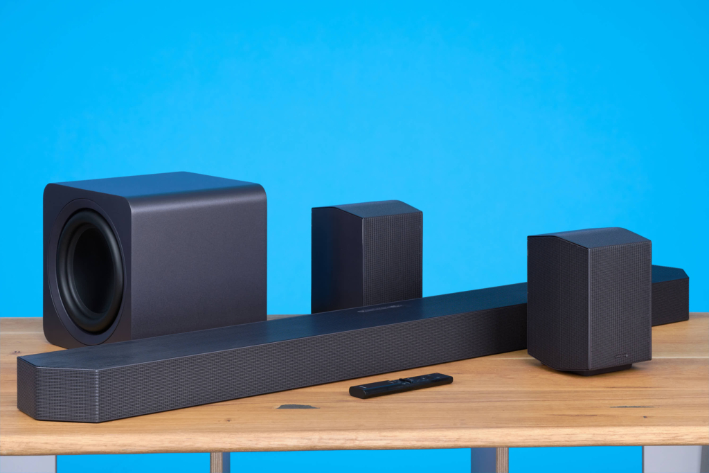 Die Samsung HW-Q990H ist das neue Soundbar-Flaggschiff - hier siehst du noch das Vorgängermodell.