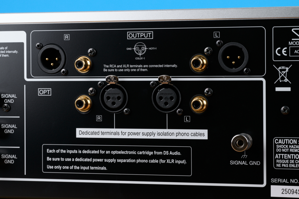 Soulnote E-2 ver.2 Anschlüsse Detail | Eingänge für opotoelektrische Systeme