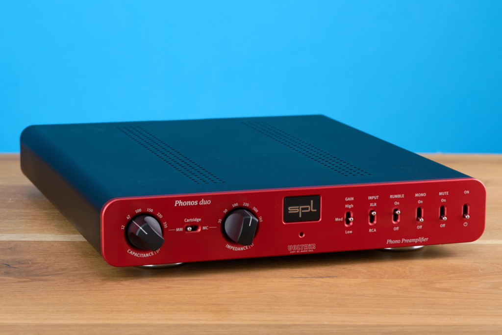 SPL Phonos Duo Dreiseitenansicht links