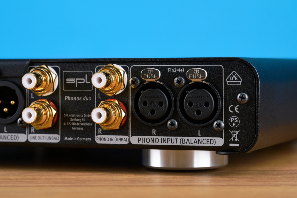 SPL Phonos Duo Eingänge Detail