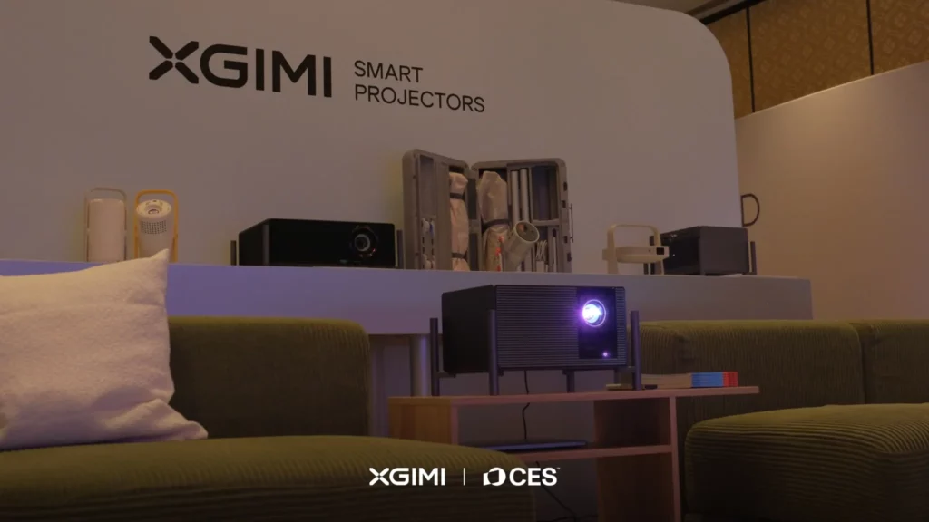 Der XGIMI Titan Noir Max gibt auf der CES 2026 seinen Einstand.