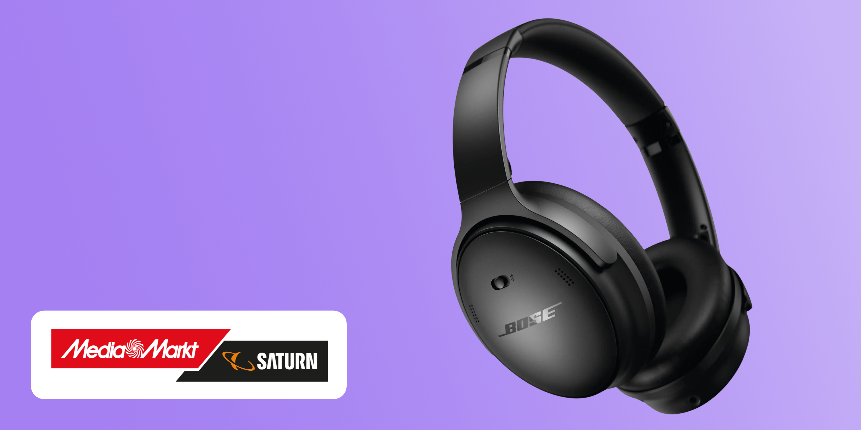 Spar dir die Steuer – hol dir den Bose QuietComfort SC in der MediaMarkt-MwSt.-Aktion