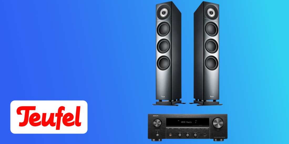 Teufel mit Denon: Gönn dir das Sound-Set zum Angebotspreis