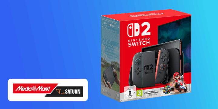 Switch 2 mit Mario Kart im Angebot bei MediaMarkt