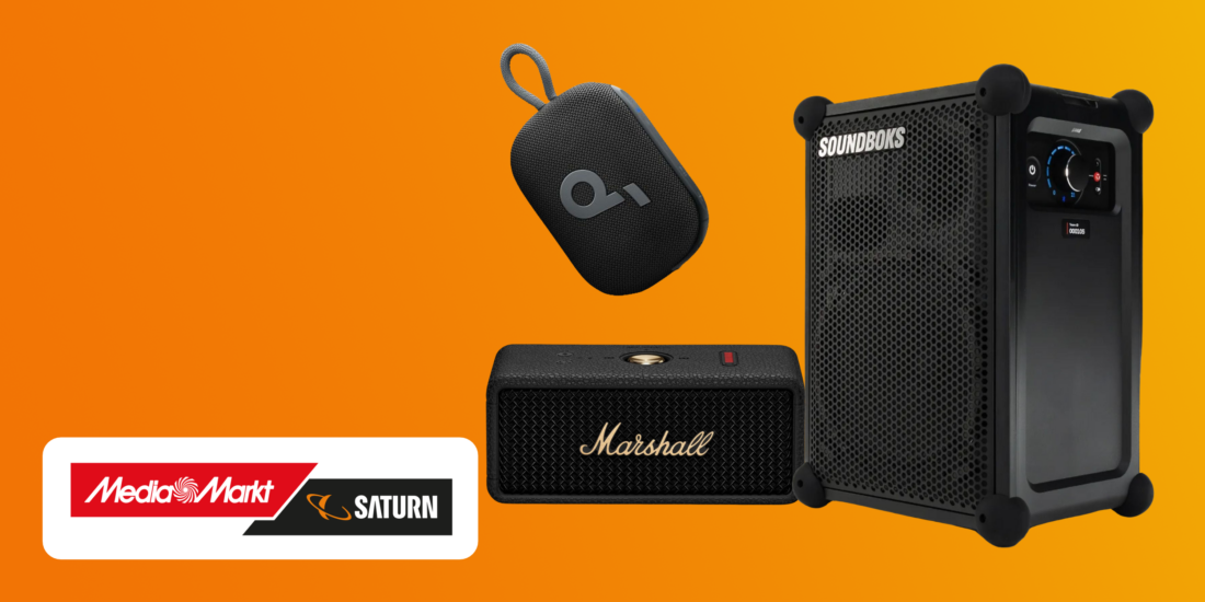 MwSt.-Aktion bei MediaMarkt: 5 Deals für Bluetooth-Lautsprecher, die du nicht verpassen solltest