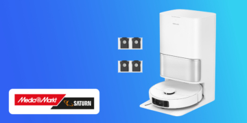 Staub und Wischroboter von Dreame zur MediaMarkt Mehrwertsteuer Aktion stark reduziert