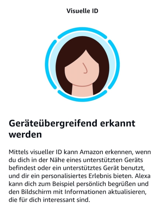 Amazon Echo Show 8 visuelle ID