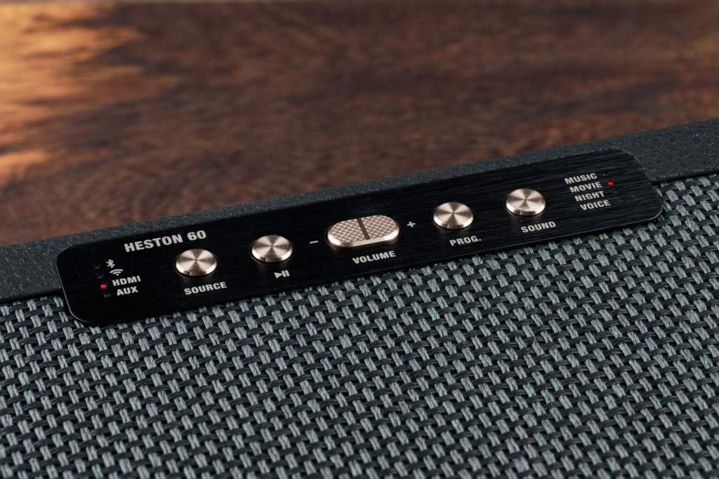 Bedienelemente Marshall Heston 60 Soundbar