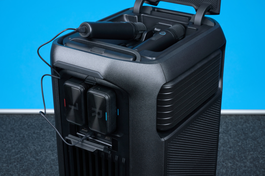 Mikrofon Ladevorgang