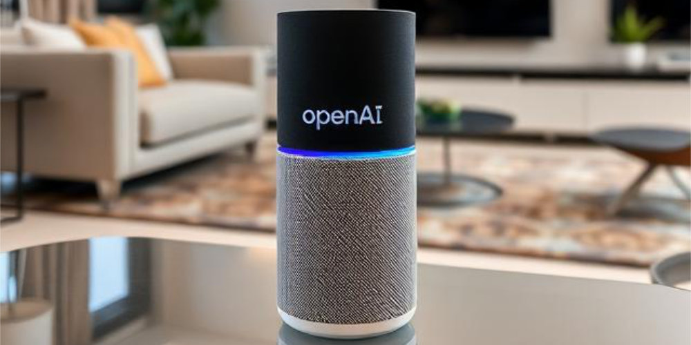 So könnte der KI-Lautsprecher von OpenAI aussehen.