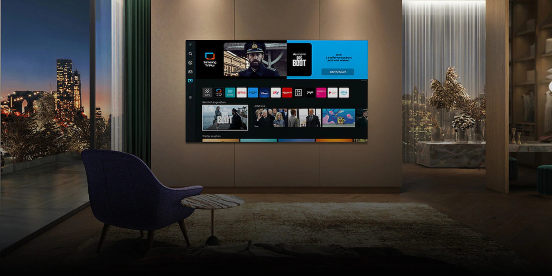 Samsung baut die Werbung an seinen Smart-TVs weiter aus.