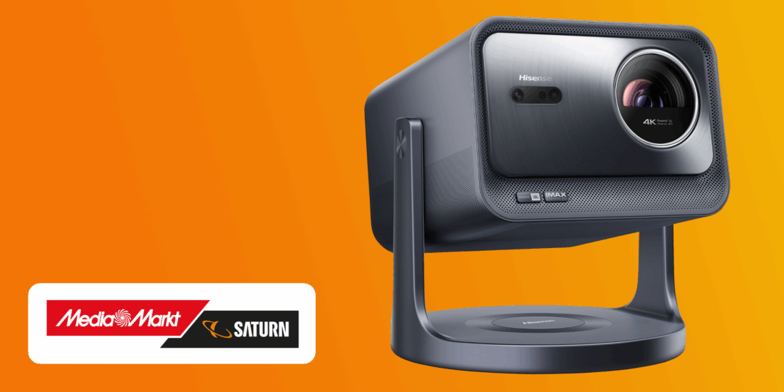 Mega Hisense-Beamer mit 500 Euro Rabatt – jetzt im Saturn-Deal