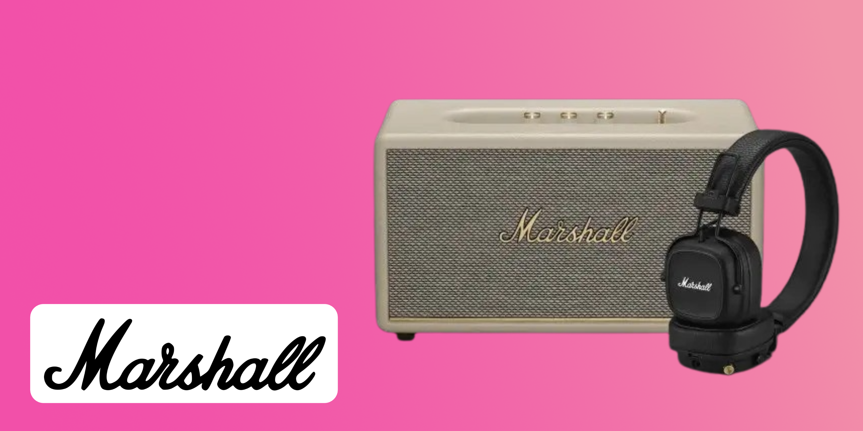Sound-Bundle bei Marshall: Hol dir den Stanmore III und Major IV