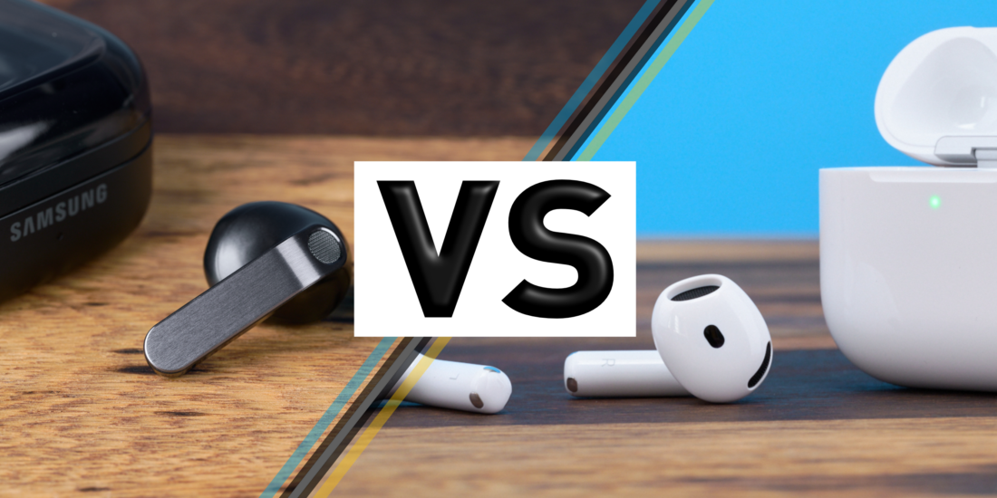 Apple AirPods 4 ANC vs. Samsung Galaxy Buds4 – Titelbild