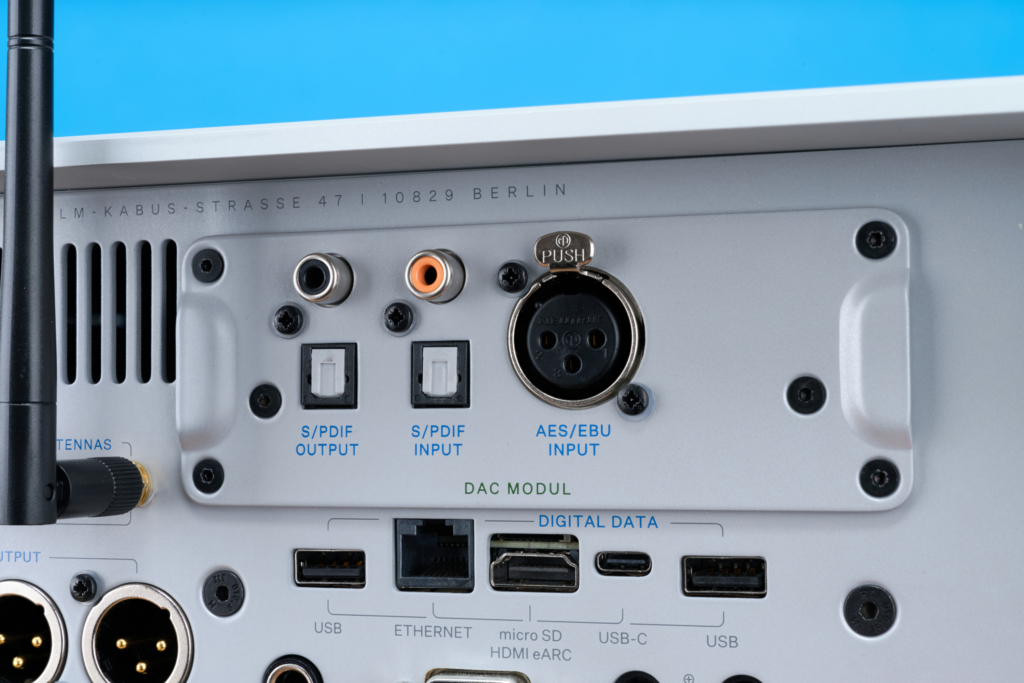 Burmester 232 DAC-Streaming-Modul Detail