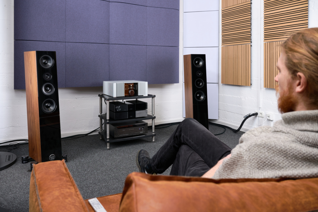 Burmester 232 Testsituation mit Audio Physic Midex, Naim NSC 222 und Naim NAP 250