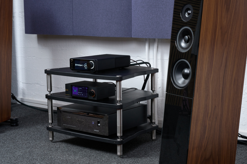 Cyrus 40 Amp – Testsituation in unserem Labor