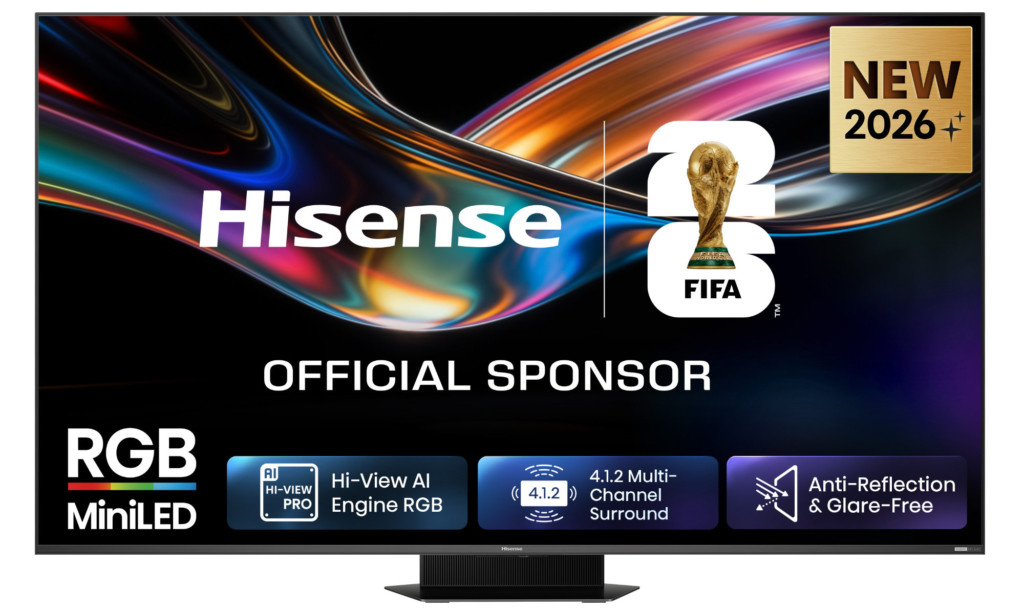 Der Hisense UR9S trumpft mit RGB Mini LED und hoher Spitzenhelligkeit auf.