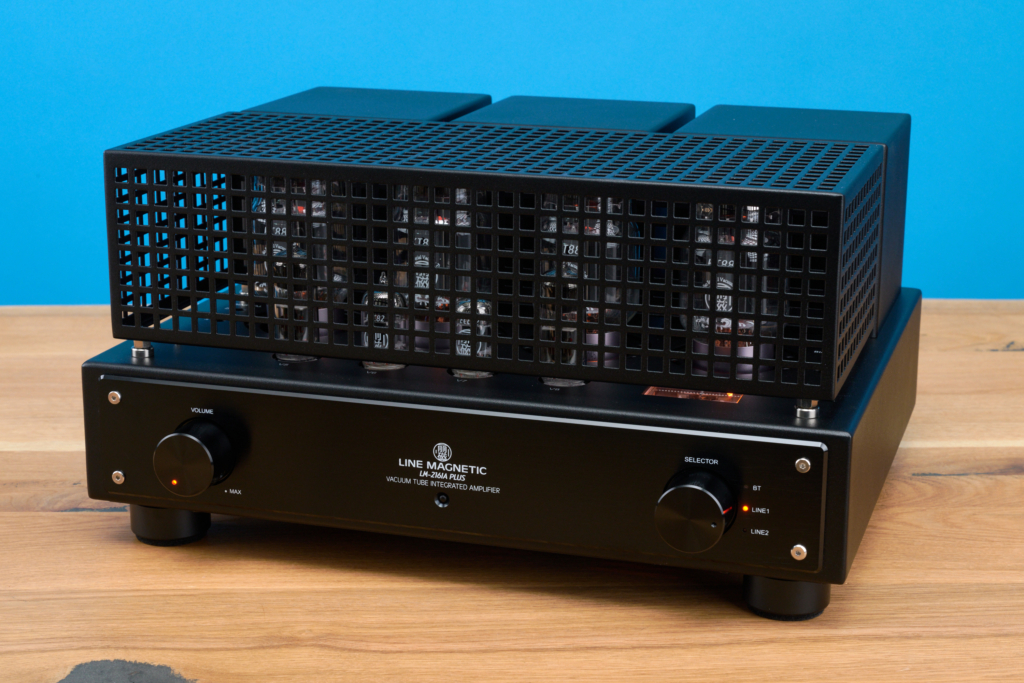 Line Magnetic LM-216IA Plus mit Schutzgitter