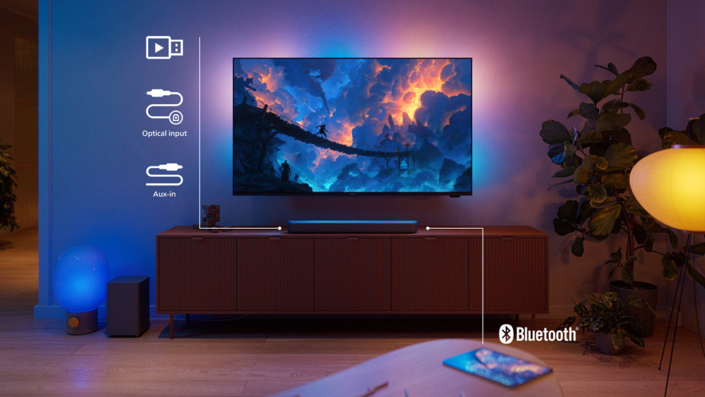 Die Philips B5601 ist eine neue Einstiegs-Soundbar. 