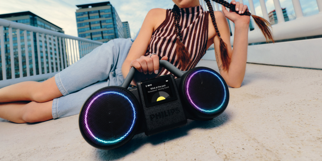 Philips feiert die Rückkehr seiner Modellreihe Moving Sound.