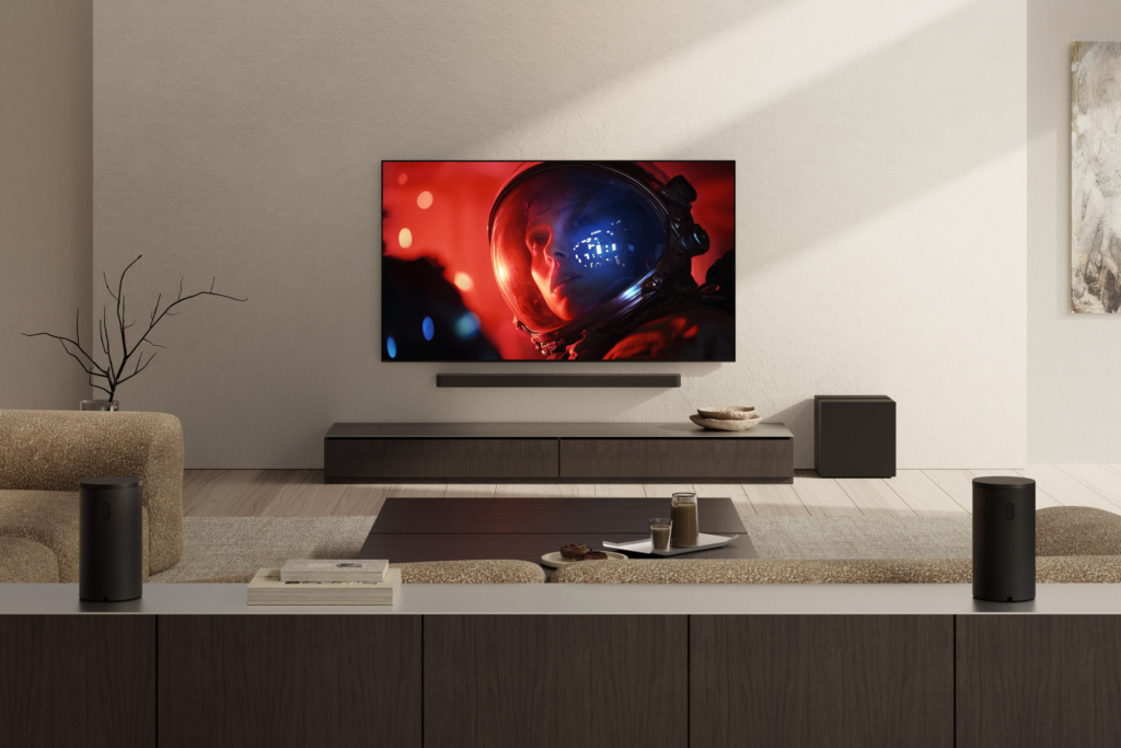Sony-Soundbar mit Sub und Rears