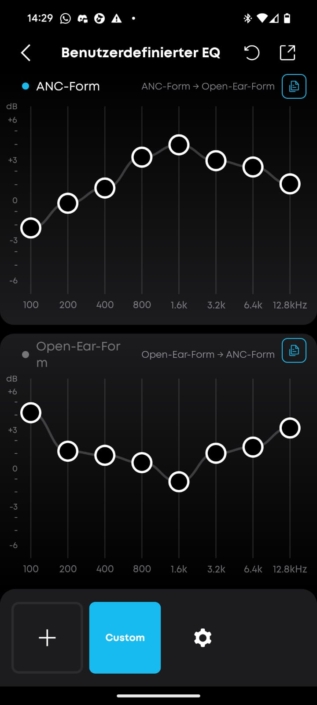 Soundcore AeroFit 2 Pro – Screenshot Equalizer
