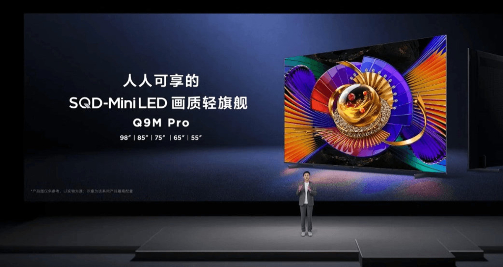 Der neue TCL Q9M Pro soll mit Super Quantum Dots RGB Mini LED vergessen machen.