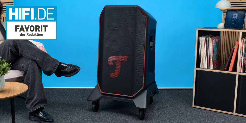 Die besten Bluetooth Lautsprecher mit kraeftigem Bass Favorit der Redaktion Teufel Rockster 2