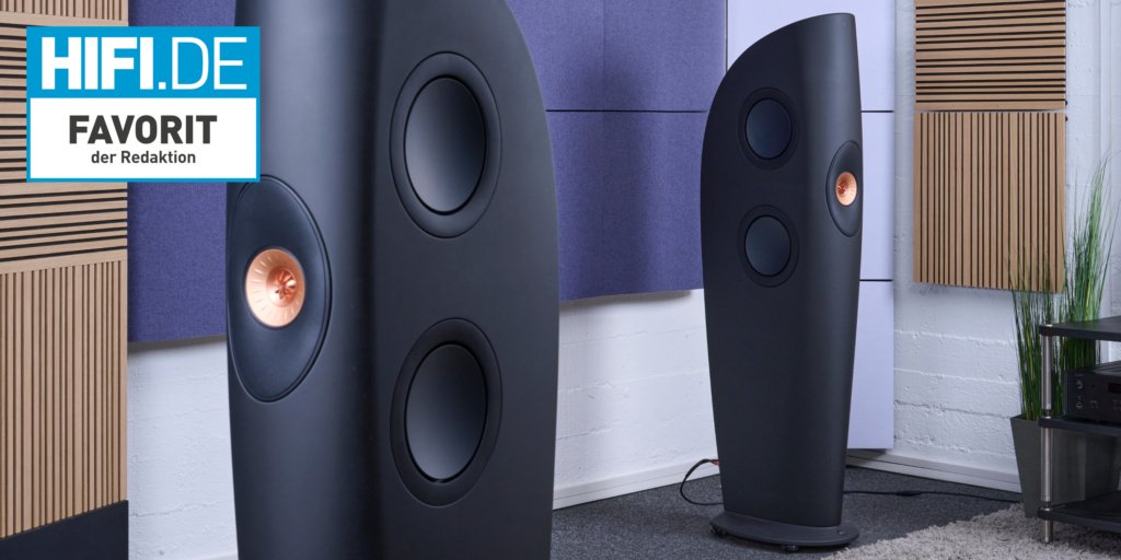 Beste KEF-Lautsprecher Favorit der Redaktion KEF Blade One Meta