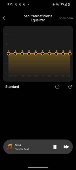 EarFun Clip 2 – Screenshot EQ