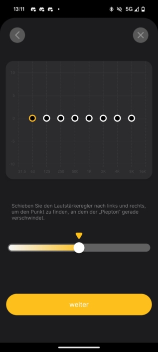 EarFun Clip 2 – Screenshot EQ