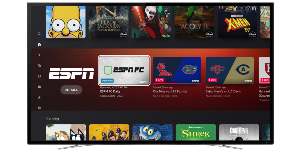 Neben dem Disney Channel stößt auch ESPN zum Streaming-Dienst Disney+. 