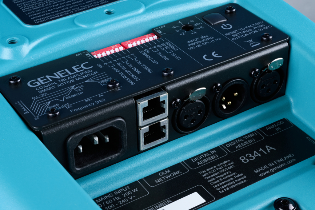 Genelec 8341A Anschlüsse