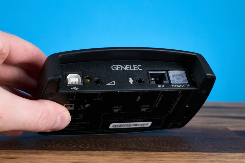 Genelec 8341A GLM-Adapter Anschlüsse